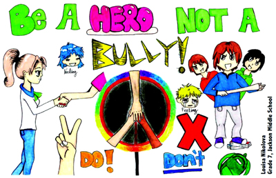 anti-bullying poster anti-bullying poster